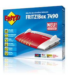 Fritzbox 7490 gigabit lan